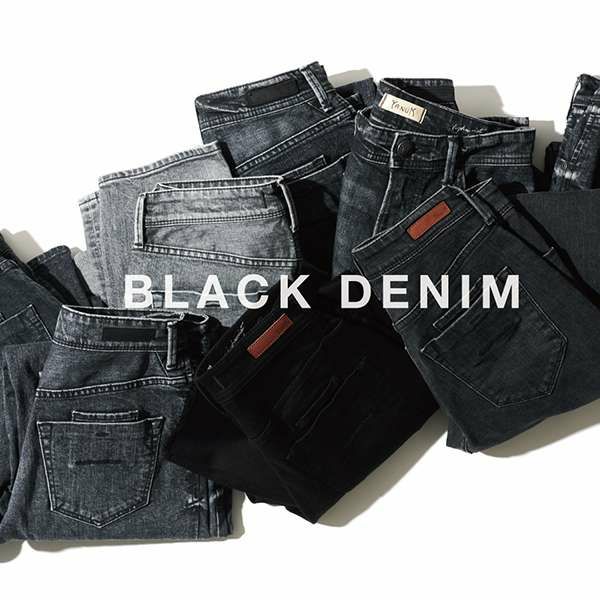 BLACK DENIM