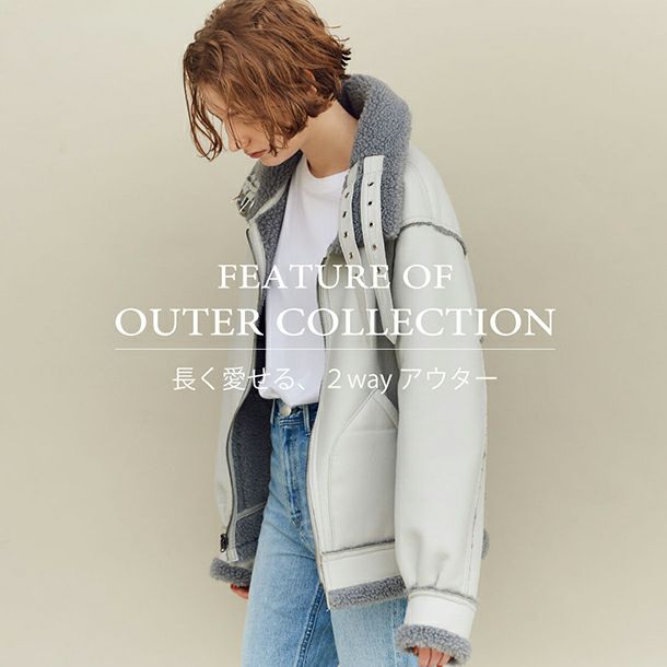 womens FEATURE OF OUTER COLLECTION | YANUK ONLINE