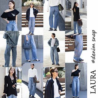 YANUK⭐︎ヤヌーク⭐︎LAURA⭐︎25 LAURA スタッフの春スタイリングをご紹介 | YANUK ONLINE STORE