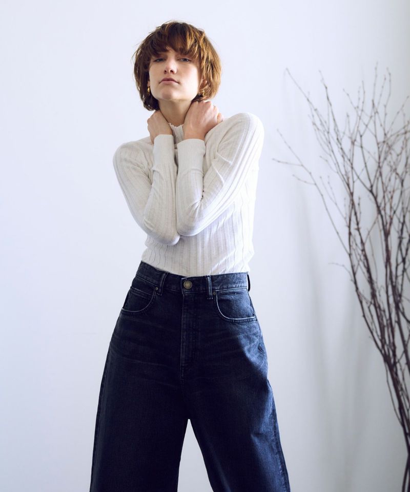 YANUK × BLACK BY MOUSSY ワイドストレート | パンツ | YANUK ONLINE STORE