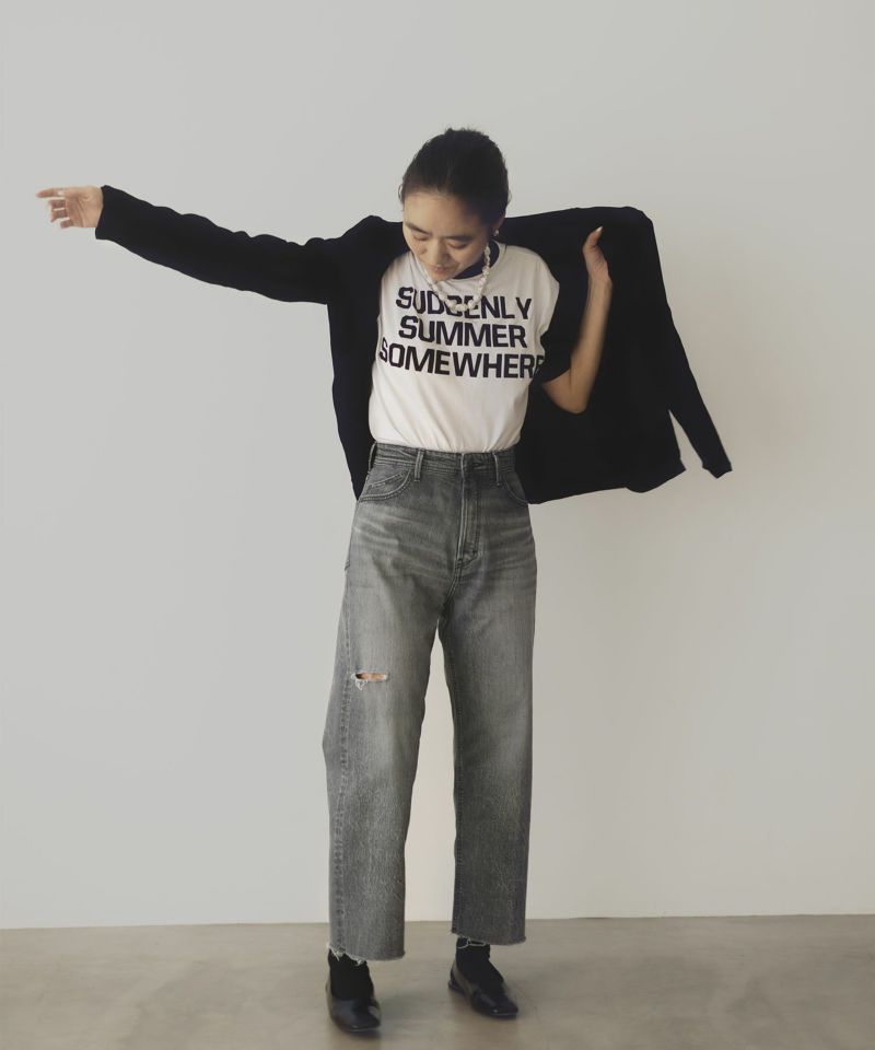金子綾×YANUK ボーイズ クロップド | パンツ | YANUK ONLINE STORE