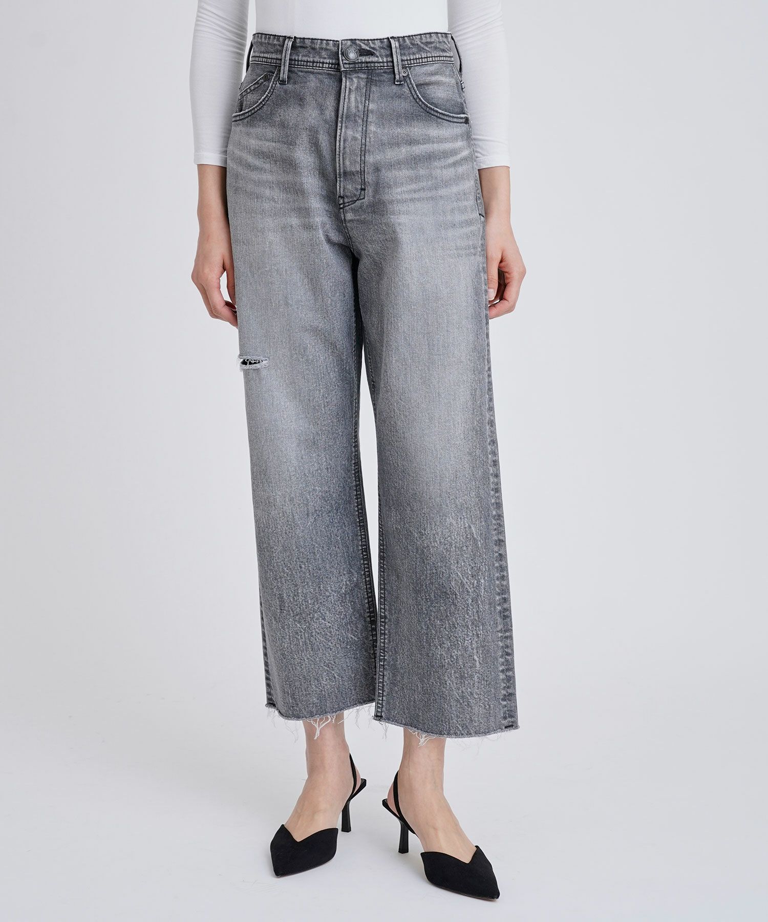 金子綾×YANUK ボーイズ クロップド | パンツ | YANUK ONLINE STORE 