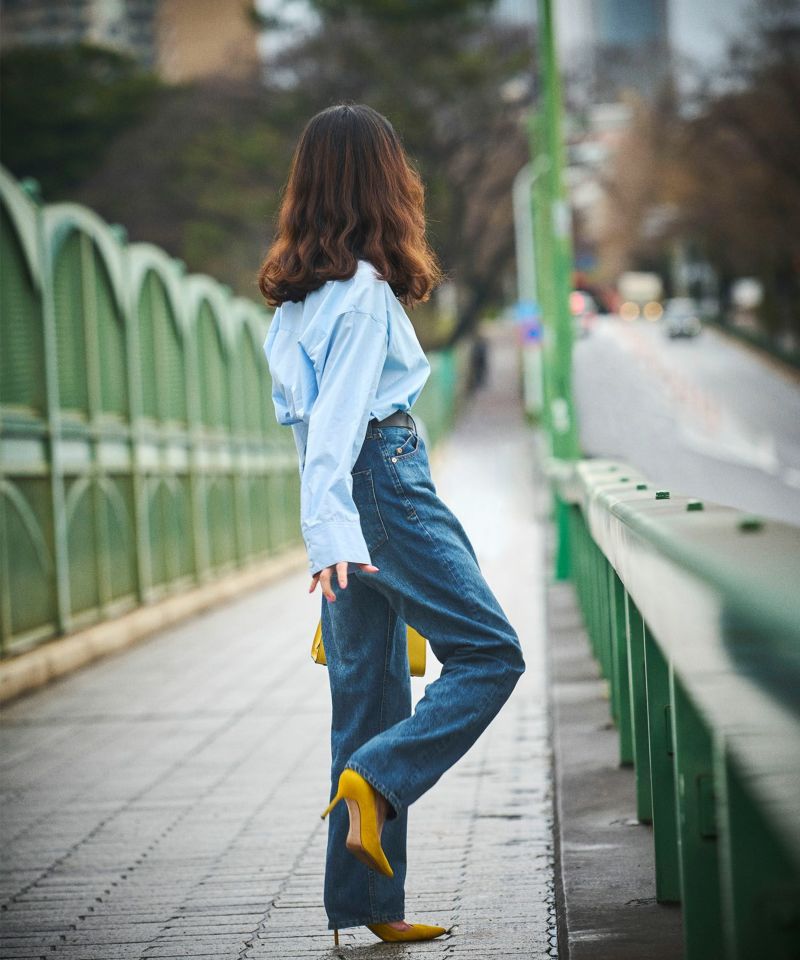 YANUK + NAOKO TSUJI オーバーサイズストレート