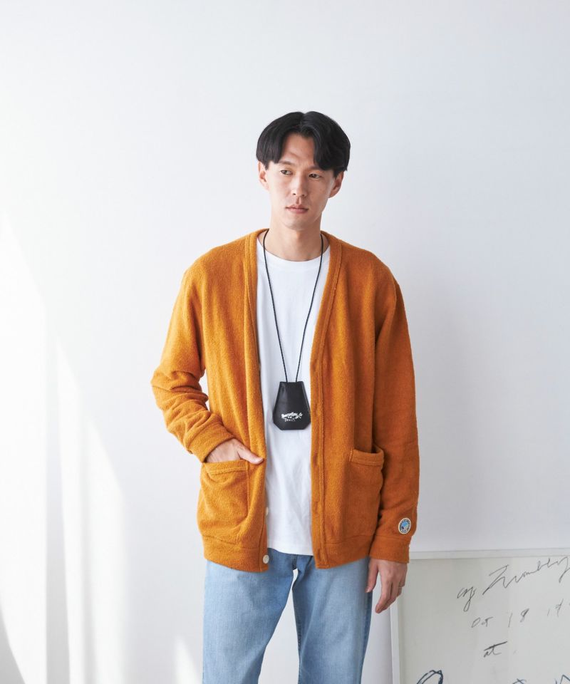 yanuk ヤヌーク パイル カーディガン MENSパイル | YANUK ONLINE STORE