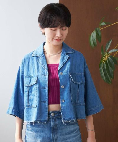 オープンカラー ニット | ニット | YANUK ONLINE STORE