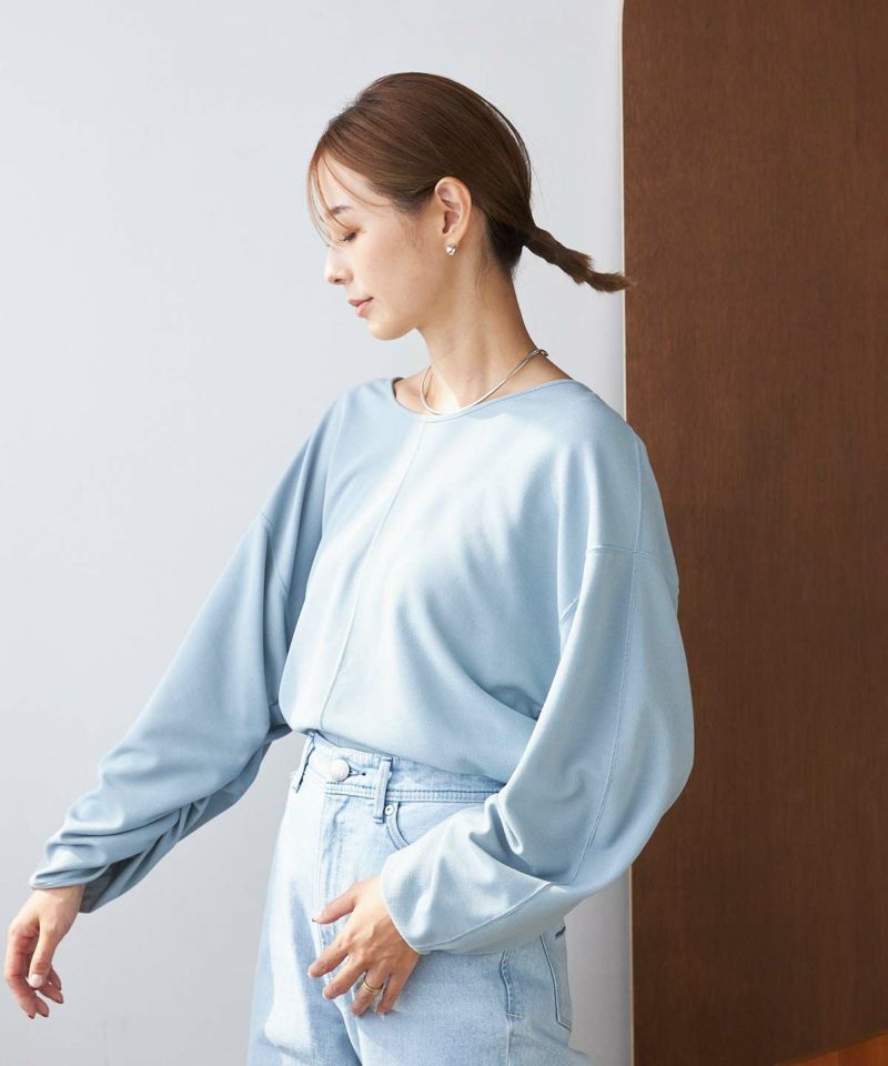 2way ギャザー ロングスリーブ | カットソー | YANUK ONLINE STORE