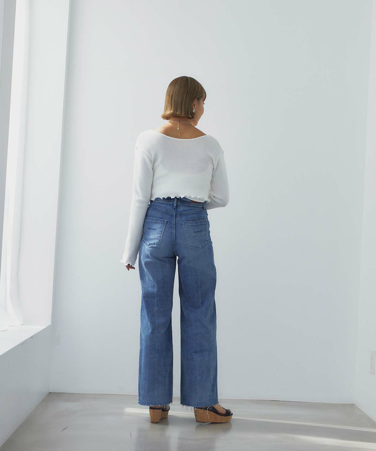 ワイドフレア | Boot Cut ＆ Flare | YANUK ONLINE STORE 神様専用INFiniTEHF ファーワイドフレアパンツLサイズグランジ