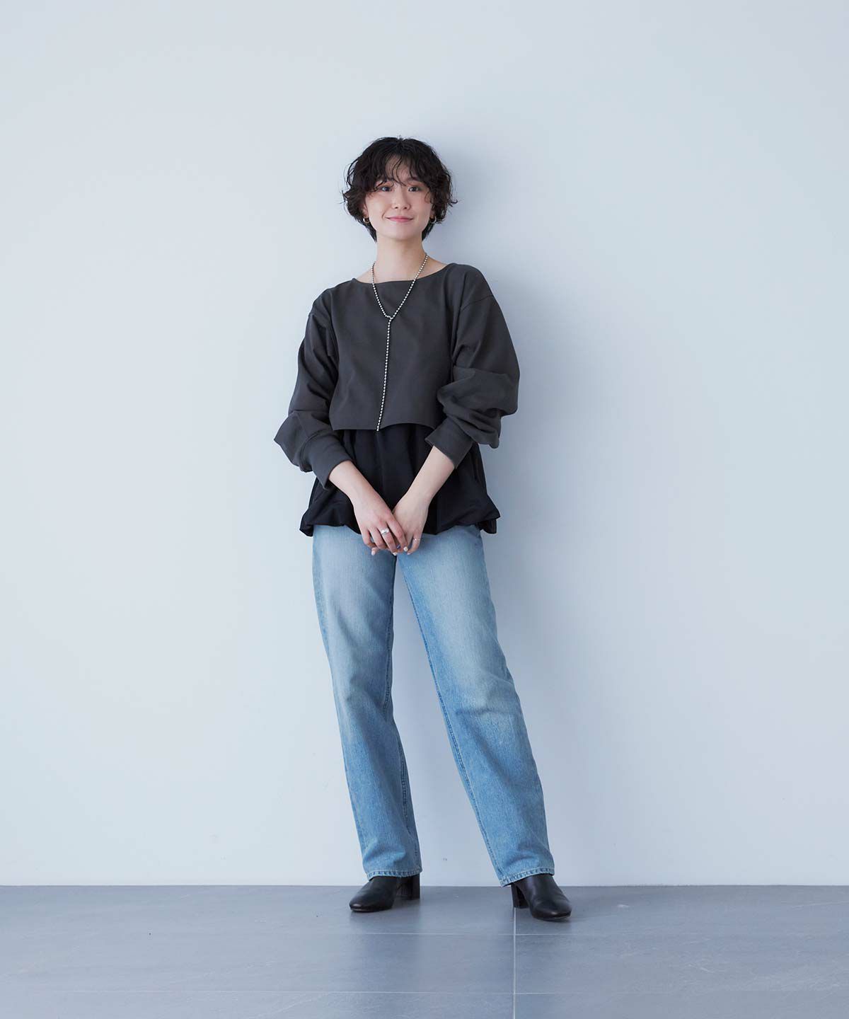 Trick Denimボーイズストレート