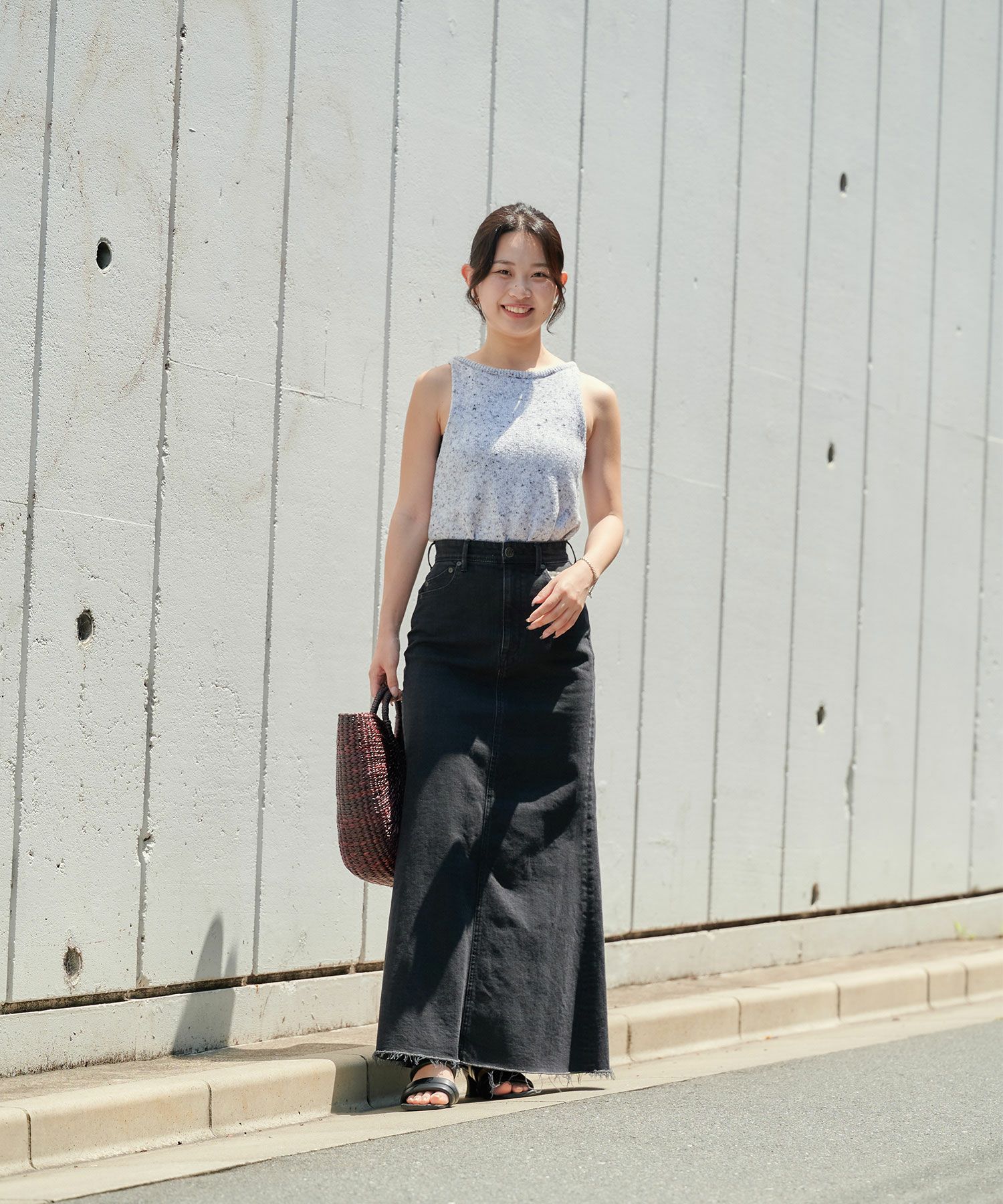 マキシ Aライン スカート | スカート | YANUK ONLINE STORE 