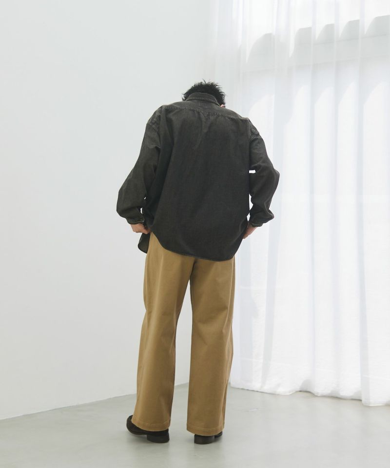 SALE】ワイドチノトラウザー | MENS BOTTOMS SALE | YANUK
