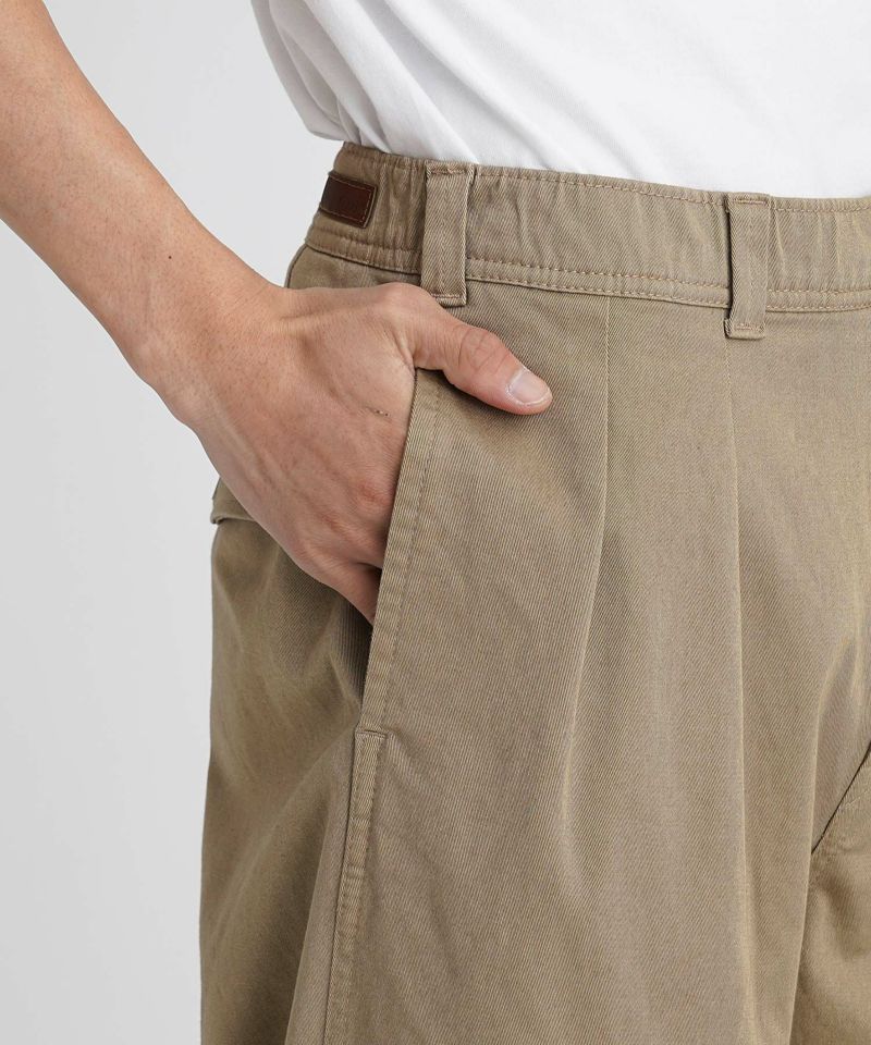 SALE】ワイドチノトラウザー | MENS BOTTOMS SALE | YANUK