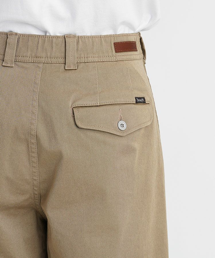 【美品】AURALEE A95P02FP ワイド トラウザーズ パンツ チノパン SALE】ワイドチノトラウザー | MENS BOTTOMS SALE | YANUK