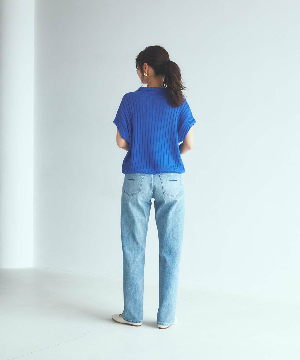 Low Rise Trick Denim ボーイズストレート
