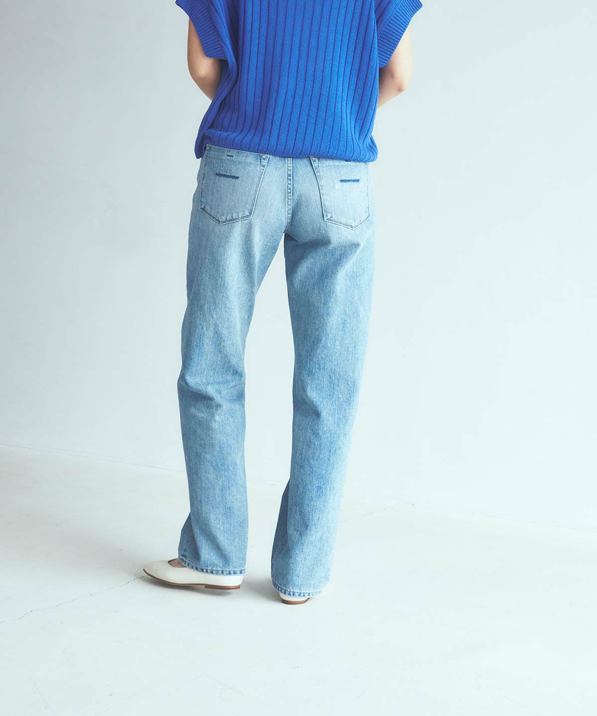 Low Rise Trick Denim ボーイズストレート 