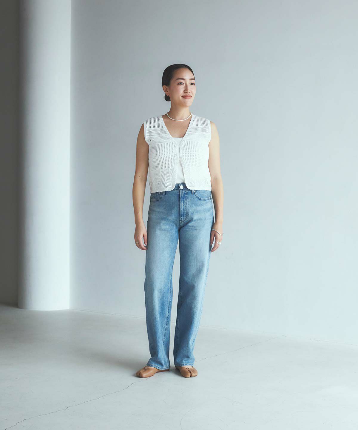 Low Rise Trick Denim ボーイズストレート