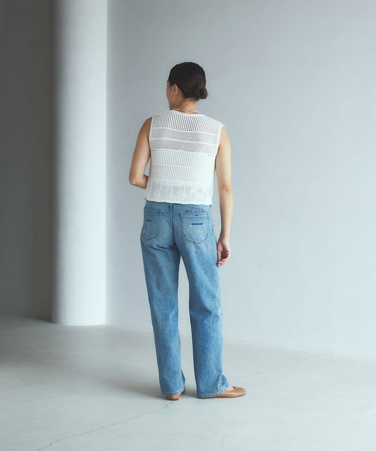 Low Rise Trick Denim ボーイズストレート
