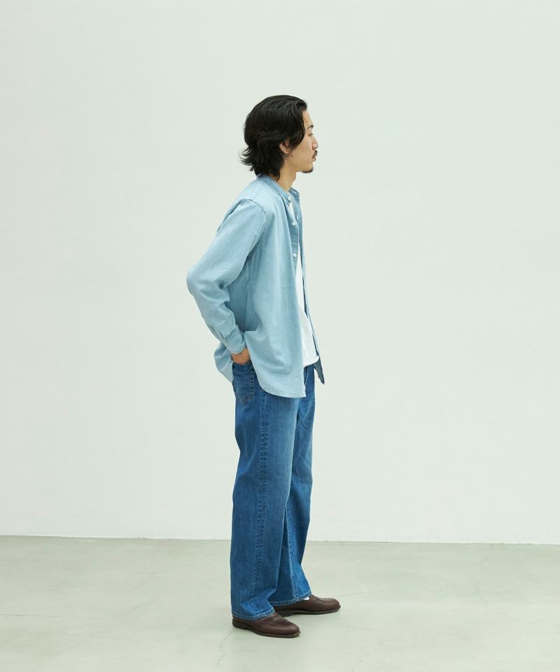 バンドカラーシャツ | シャツ | YANUK ONLINE STORE