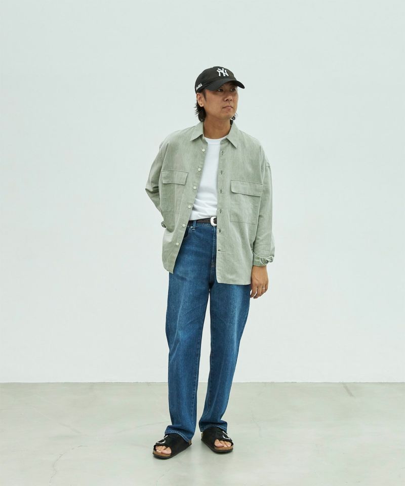 【関税込み】Coperni ホワイト Hybrid デニムシャツ CPOシャツ | シャツ | YANUK ONLINE STORE
