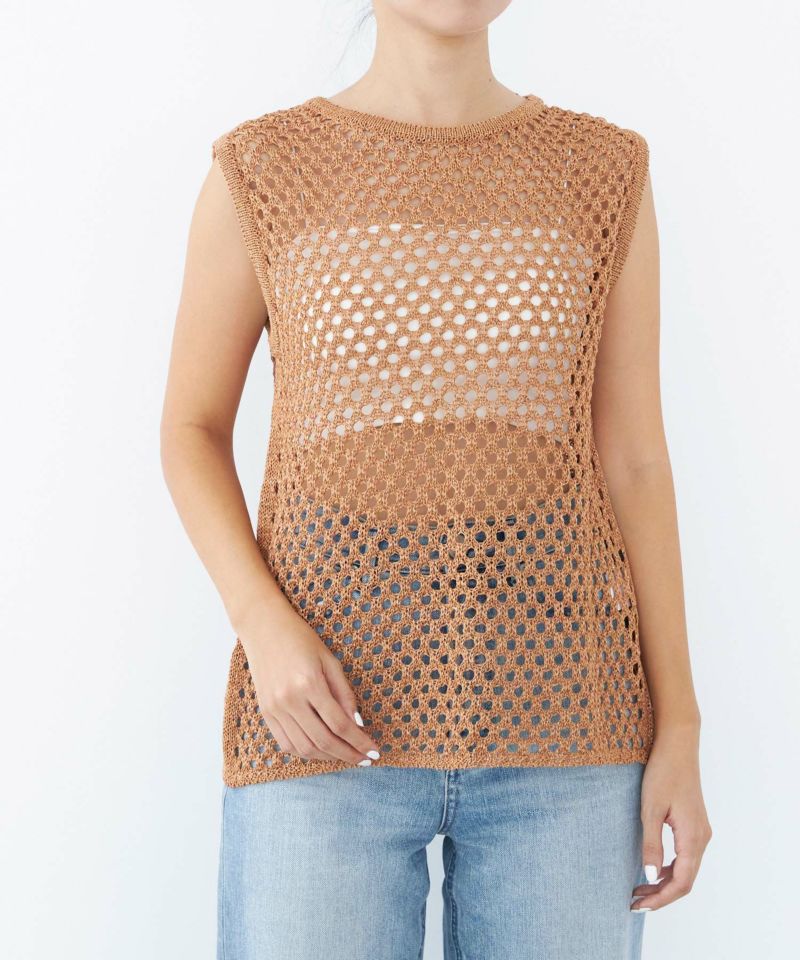 グリッターメッシュニット | ニット | YANUK ONLINE STORE