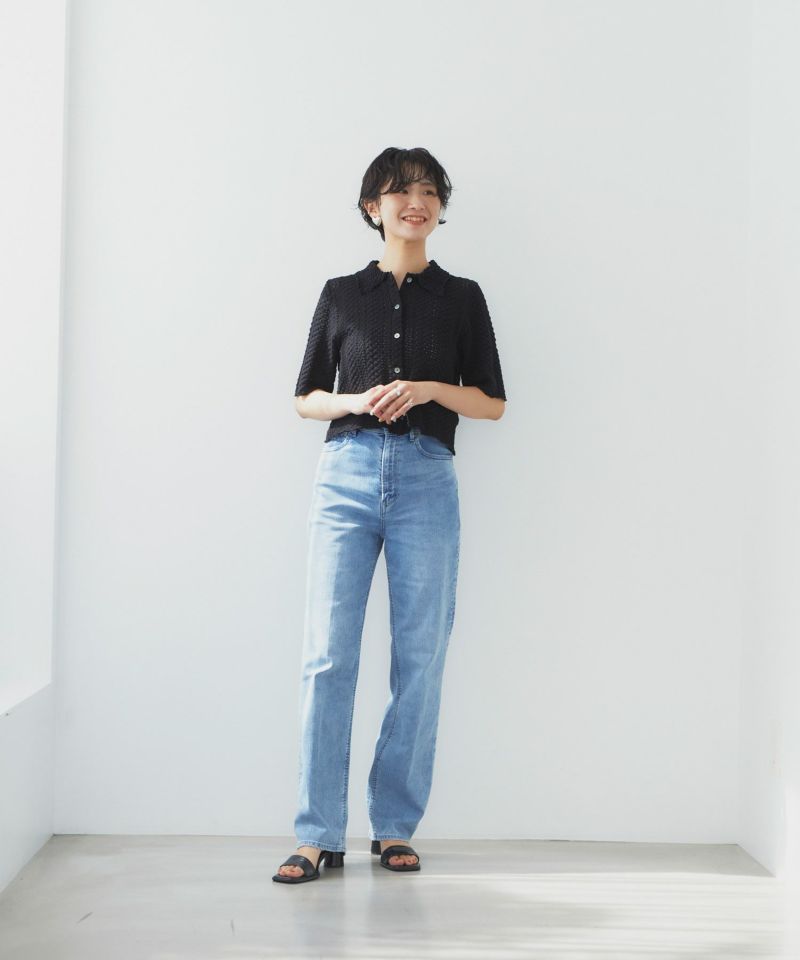 クロップドレースシャツ | シャツ＆ブラウス | YANUK ONLINE STORE