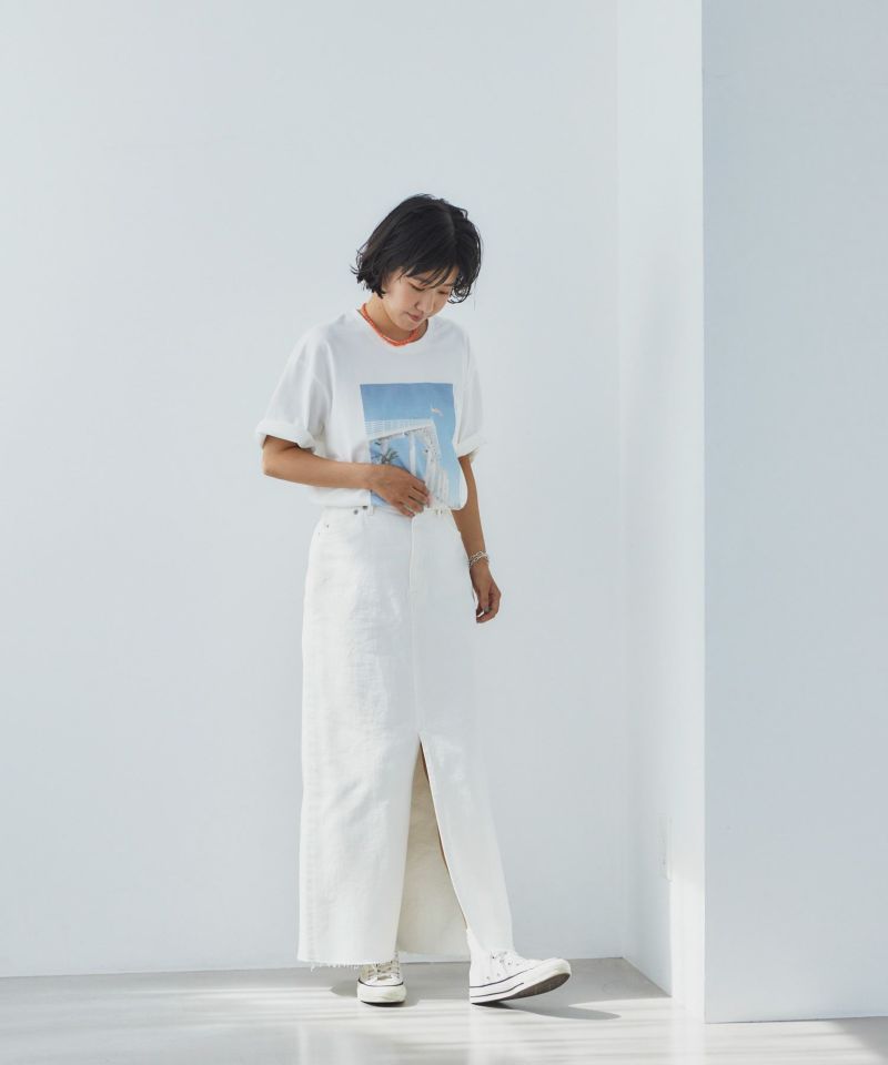 ずっと気になってた スリットロングスカート STORE ONLINE YANUK | スカート | レディースウェア