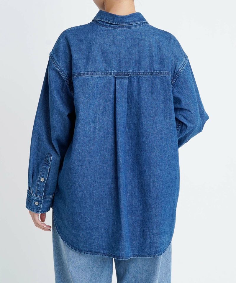 【新品未使用タグ付】DENIM&DUNGAREE フリル付きデニムシャツ 100 楽天市場】デニム ダンガリー フリルの通販
