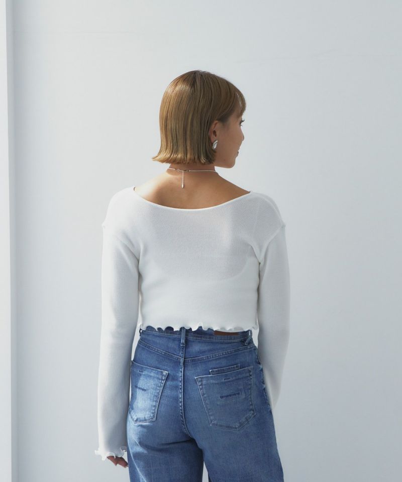 クロップドカーディガン | ニット | YANUK ONLINE STORE