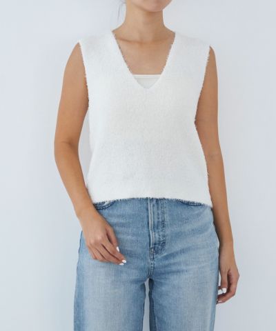 YANUK ヤヌーク Big V-Neck Pullover ニット 2024年8月2日(金) 12:00～ | YANUK ONLINE STORE