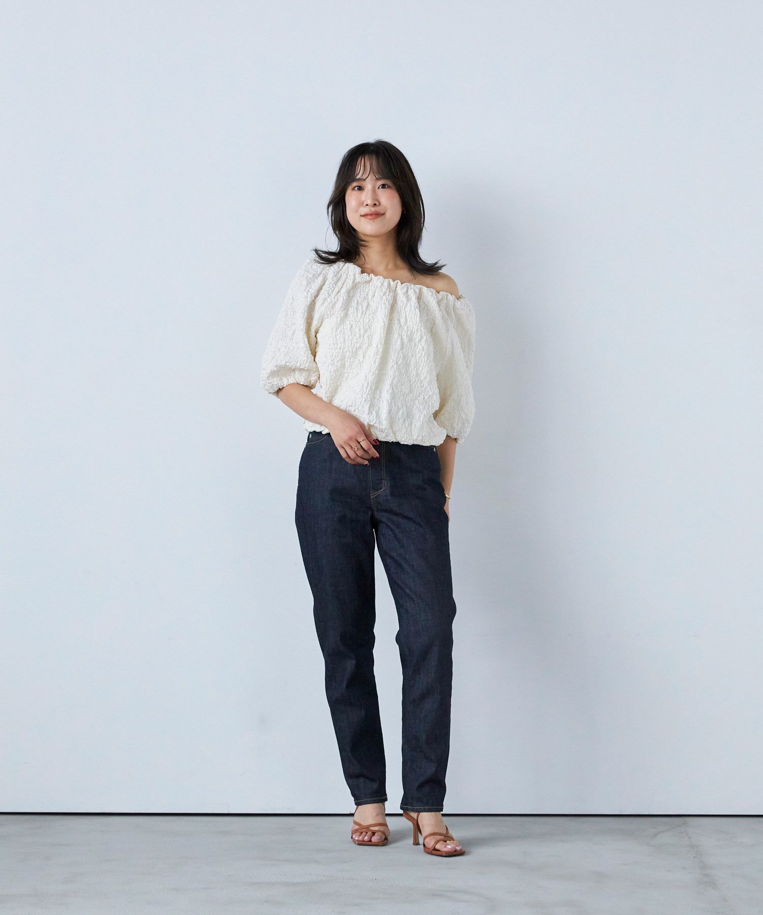 美品】YANUK ボーイズテーパード\