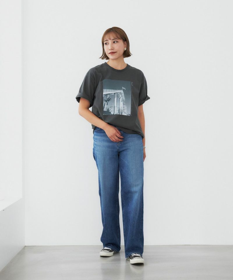 ホットなアイテム、ホットな節約 PREMIUM2 ワイドストレート パンツ