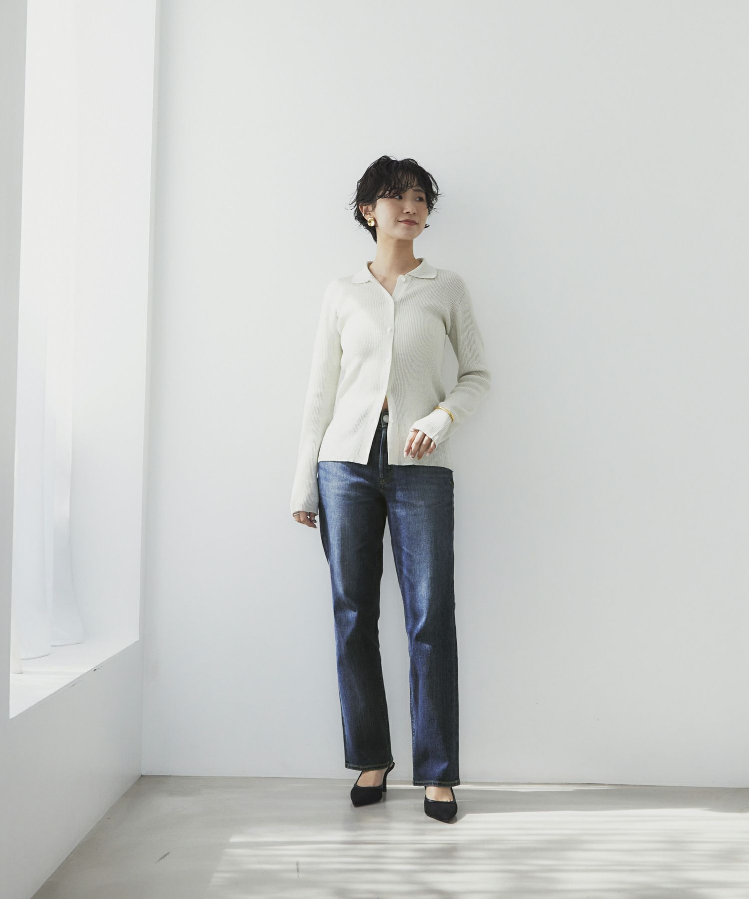 PREMIUM2Low Rise スリムストレート  