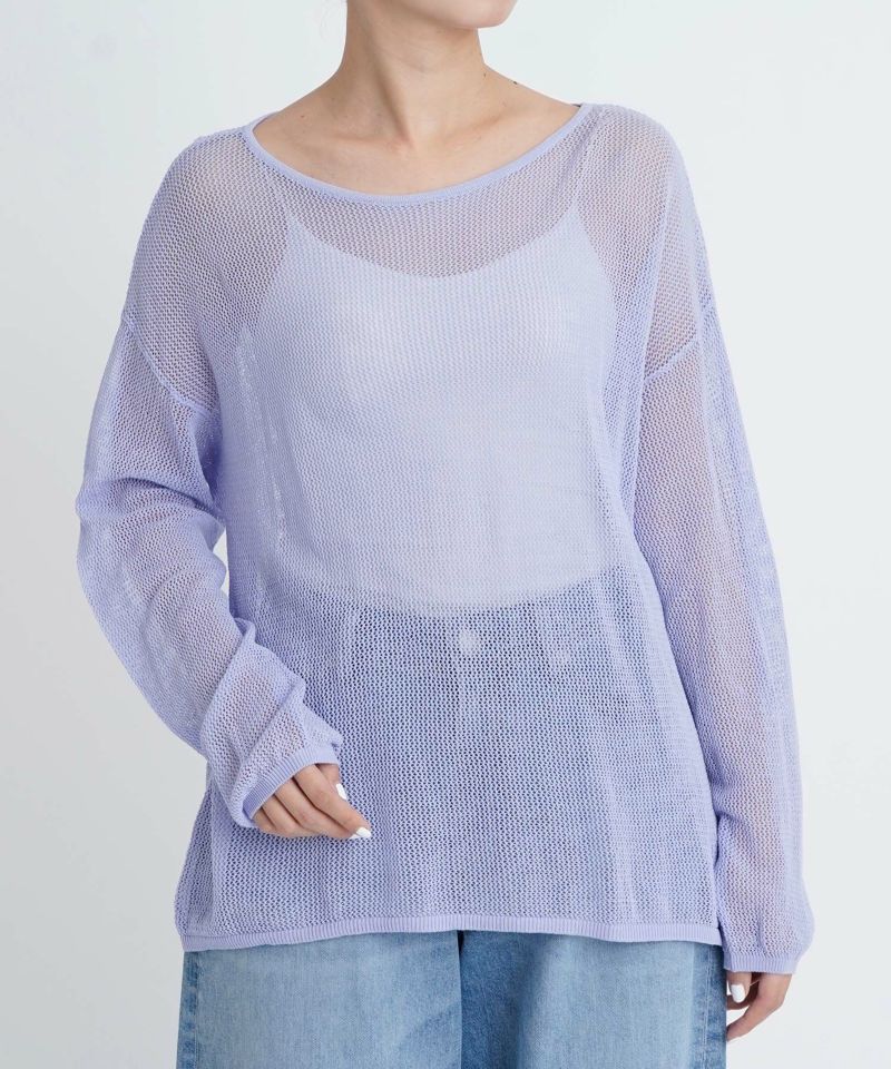 YANUK シアーボートネックオーバー SALE】シアーボートネックオーバー | WOMENS TOPS SALE | YANUK