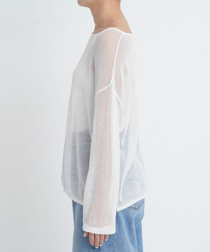 SALE】シアーボートネックオーバー | WOMENS TOPS SALE | YANUK