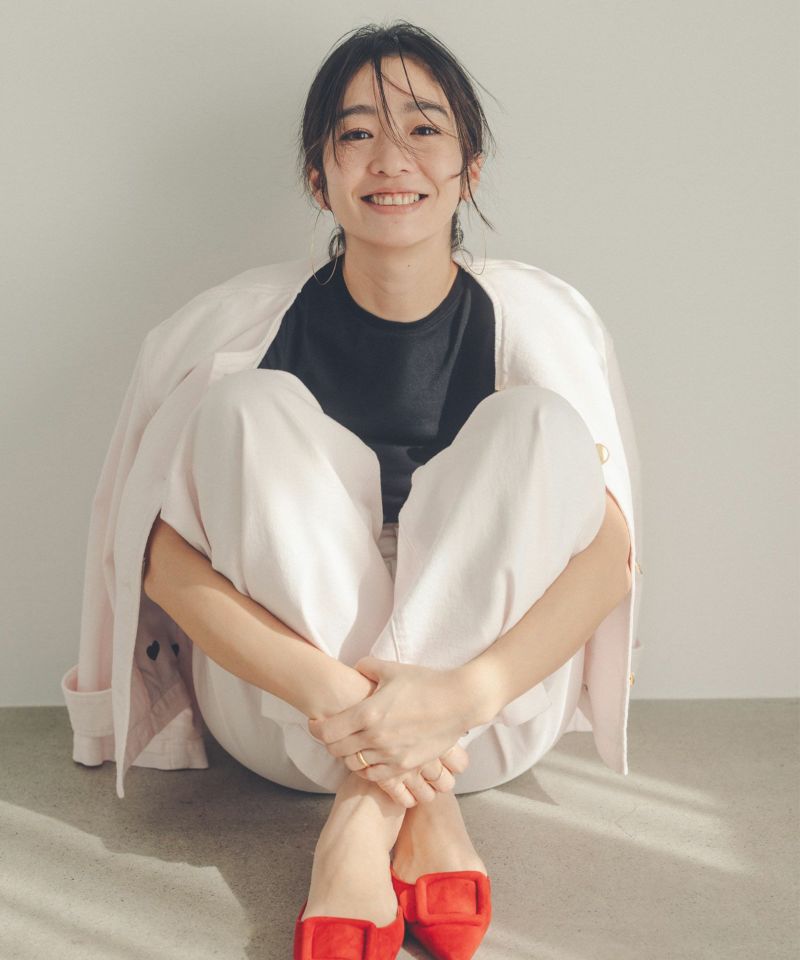 完売品樋口かほりxYANUK ノーカラージャケットピンク