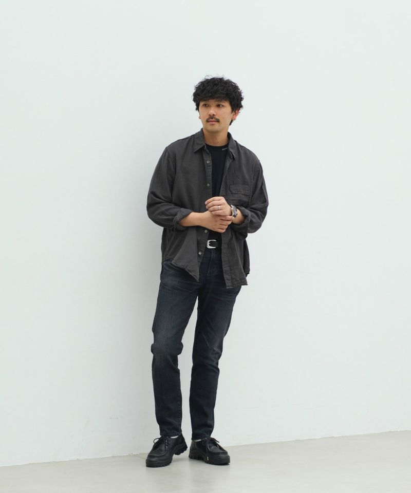 na.e スタンダードシャツ チャコール スタンダードシャツ | シャツ | YANUK ONLINE STORE