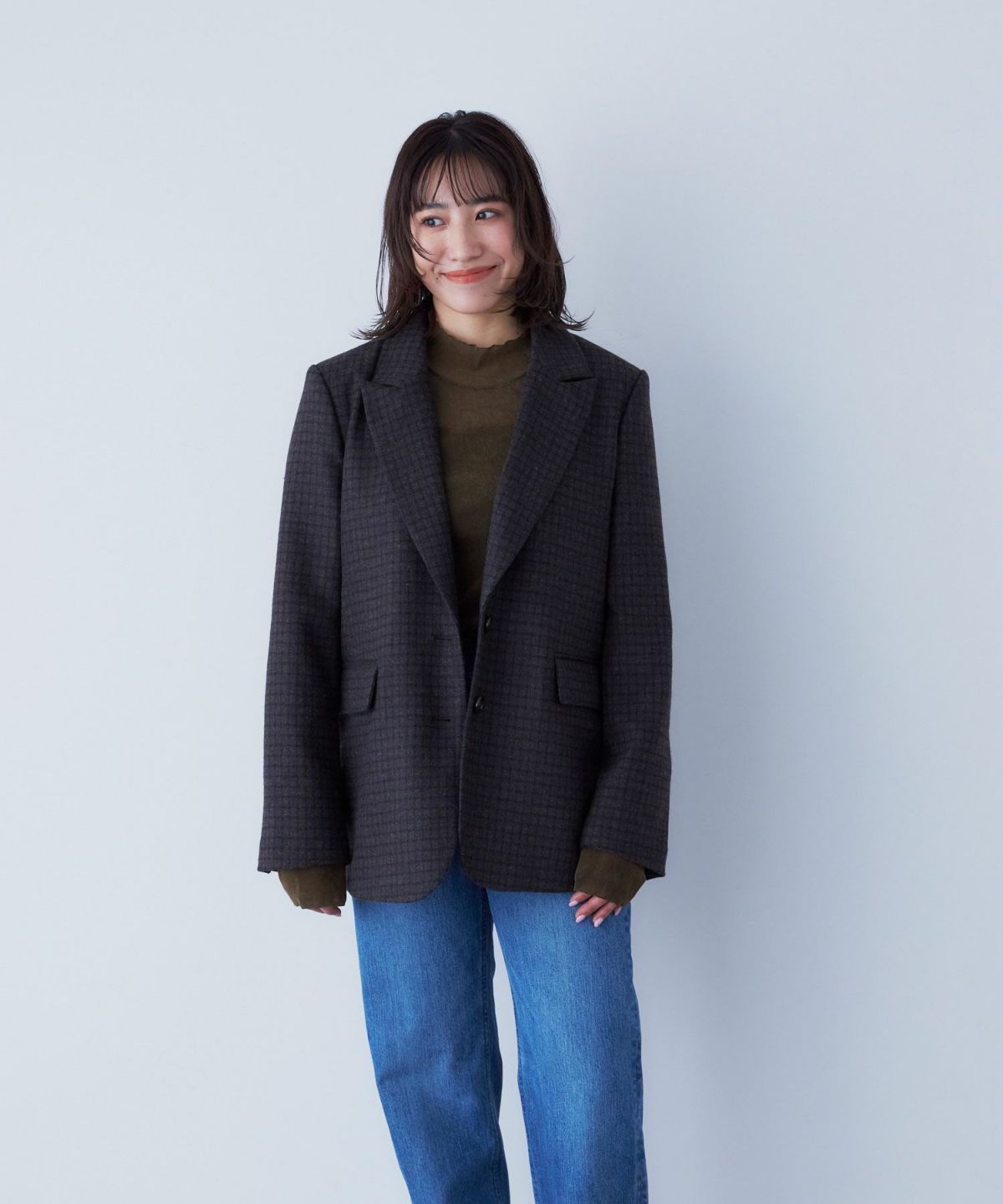 ブラウンチェック/BRC