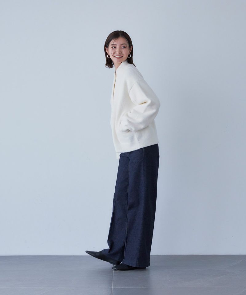 SALE】ピンタックストレート / INP | WOMENS BOTTOMS SALE | YANUK