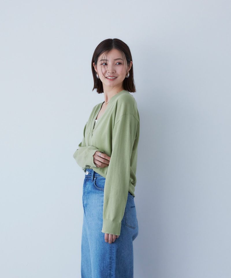 シアーカーディガン | ニット | YANUK ONLINE STORE