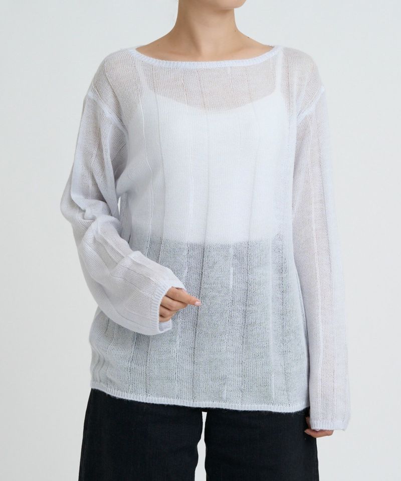 ワイドリブニット | ニット | YANUK ONLINE STORE