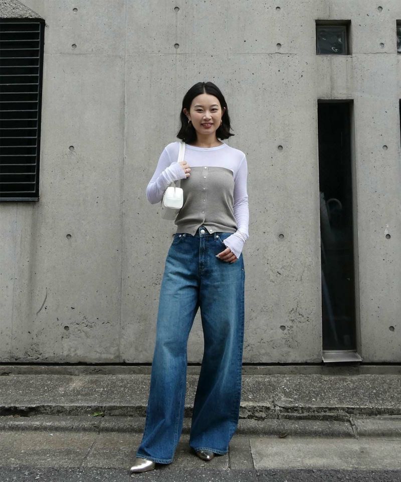 【YANUK 】ヤヌーク　MARY /メアリー24 baggy straight 