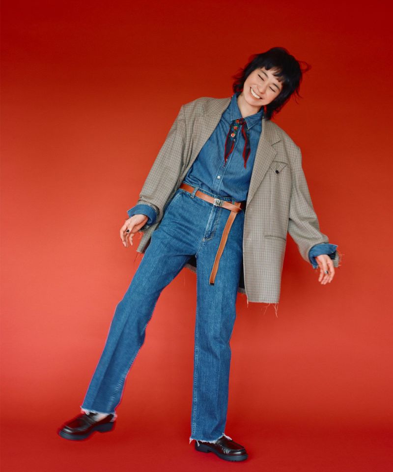 極美品✨YANUK×加藤かすみ　ローライズ ストレート 加藤かすみ×YANUK ローライズ ストレート | SPECIAL ITEMS | YANUK