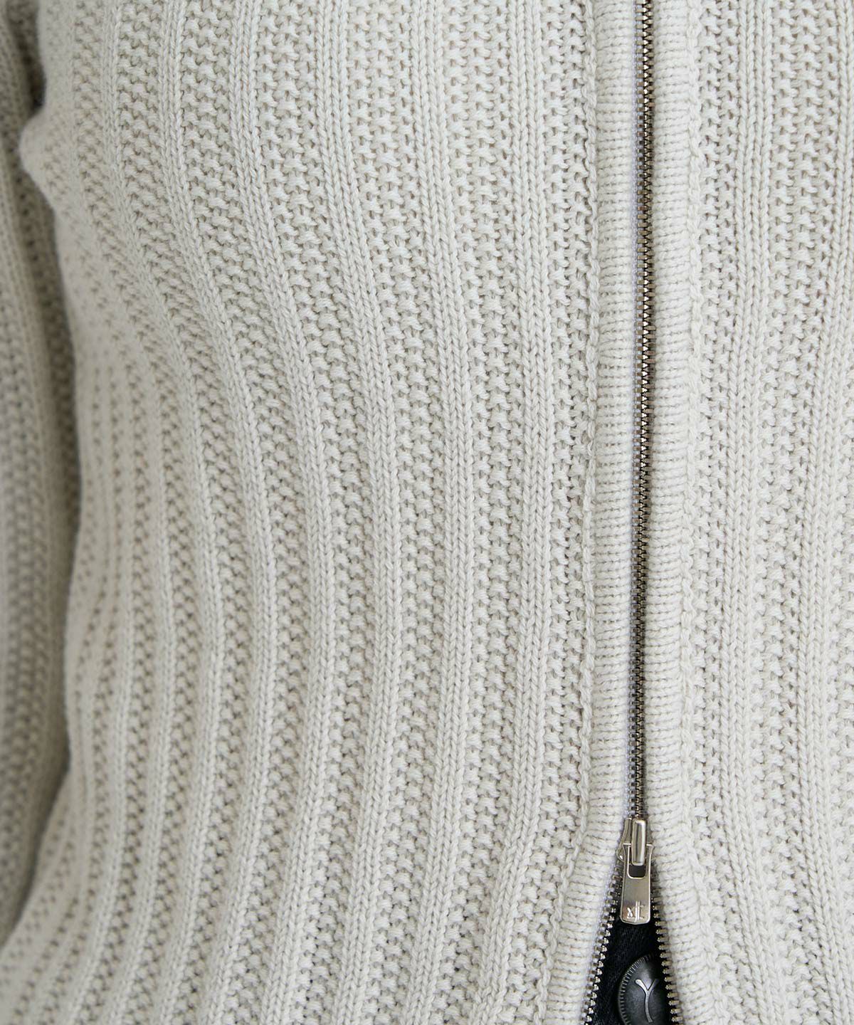 ジップアップカーディガン | ニット | YANUK ONLINE STORE