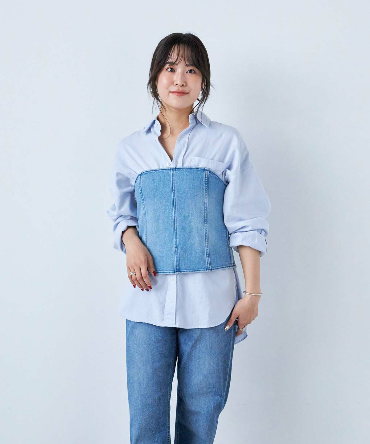 デニムビスチェ | シャツ＆ブラウス | YANUK ONLINE STORE