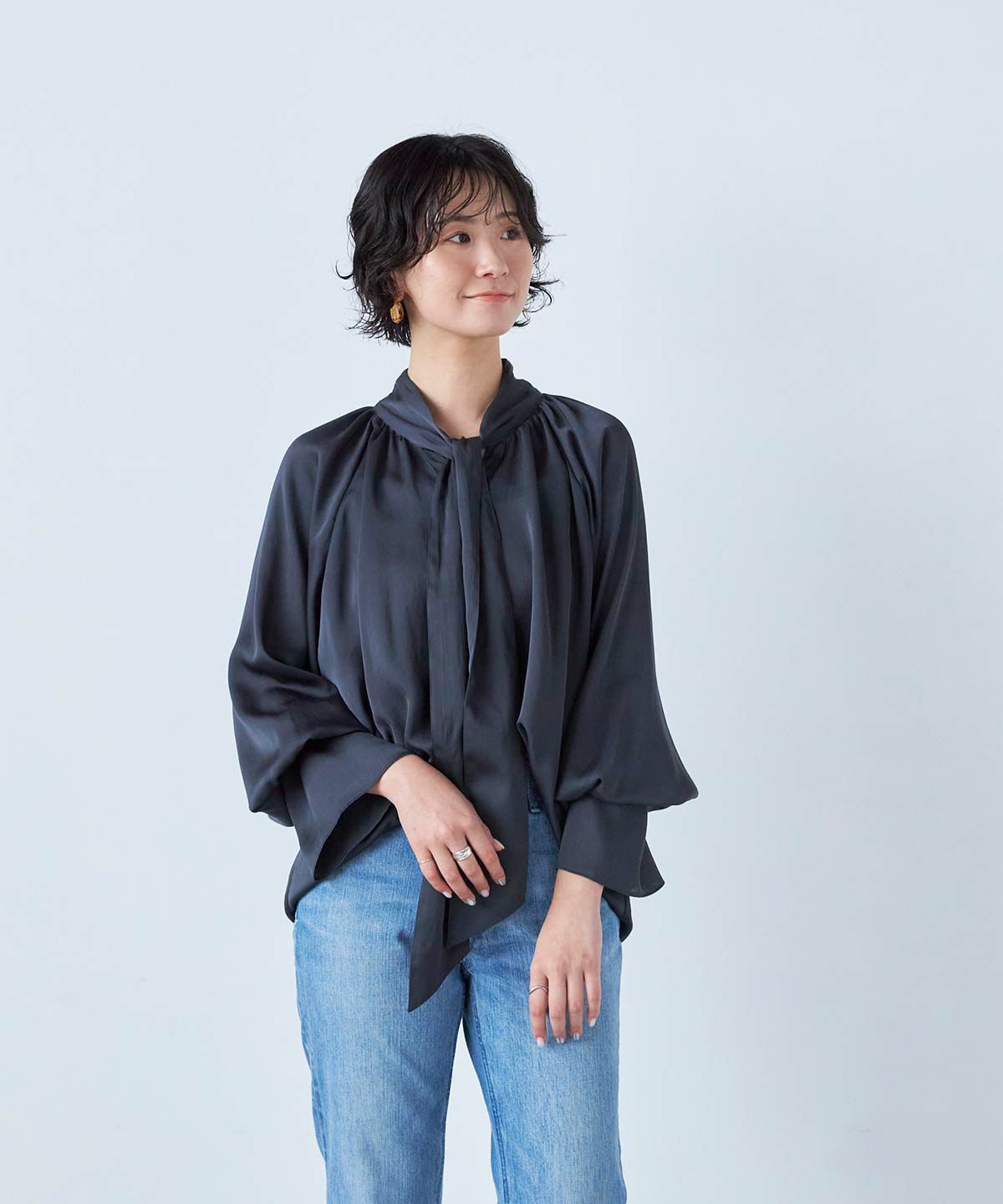 ボウタイブラウス | シャツ＆ブラウス | YANUK ONLINE STORE