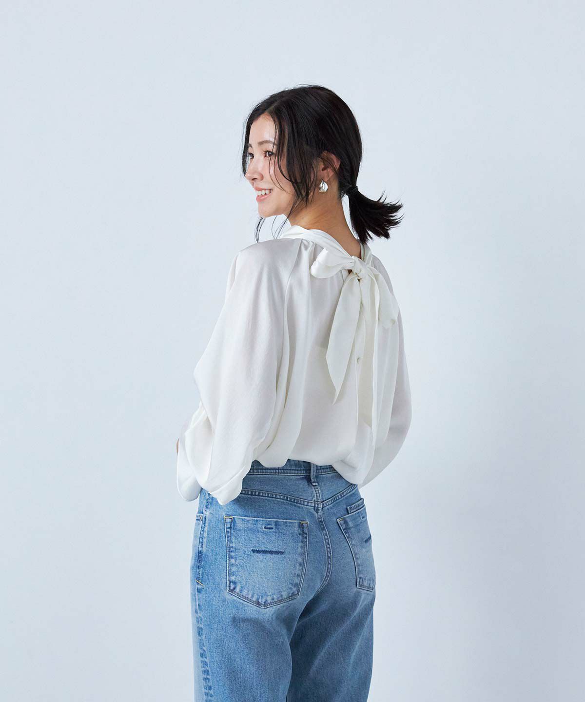 ボウタイブラウス | シャツ＆ブラウス | YANUK ONLINE STORE