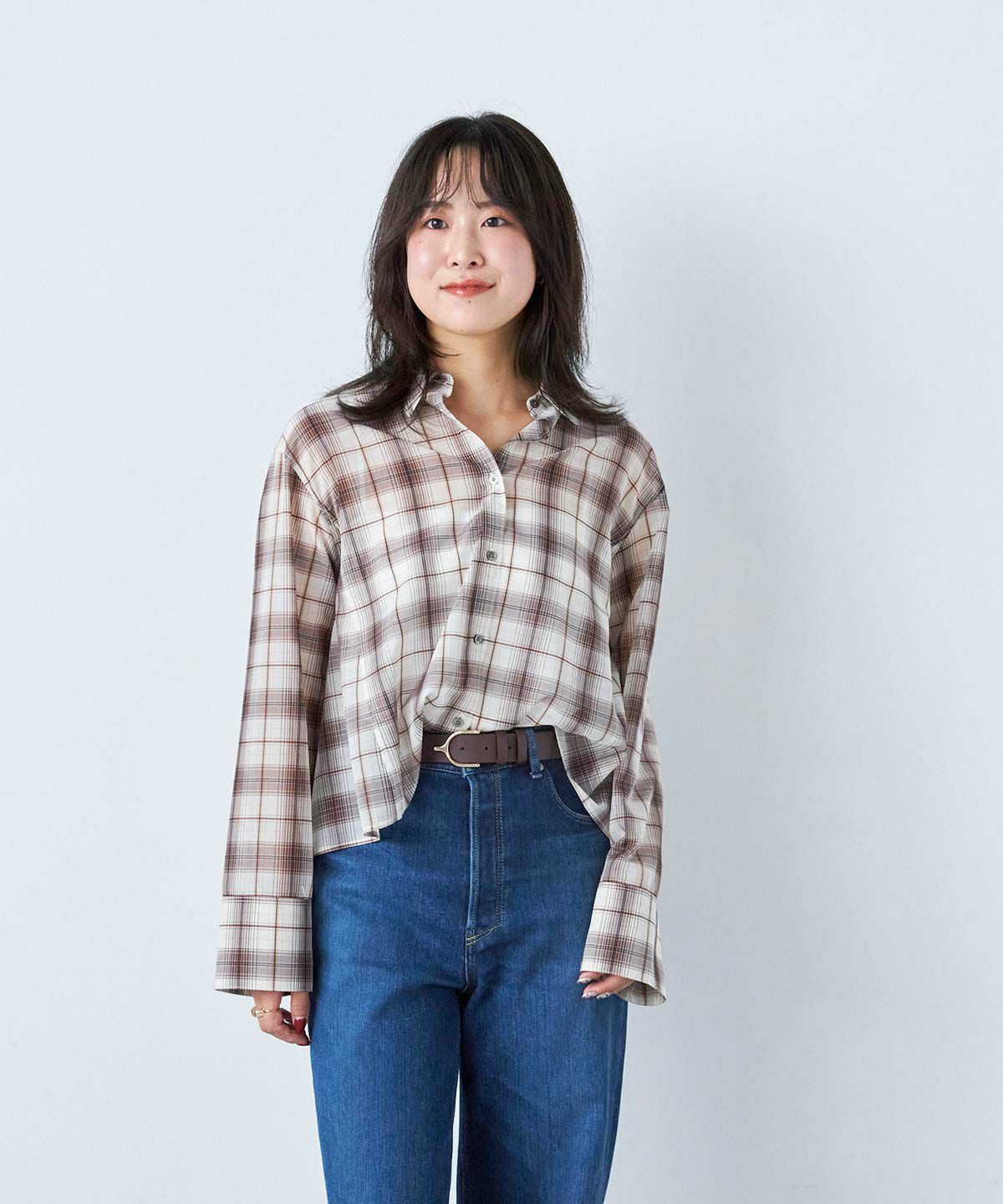 ぴーけー クロップドデニムシャツ | シャツ＆ブラウス | YANUK ONLINE STORE