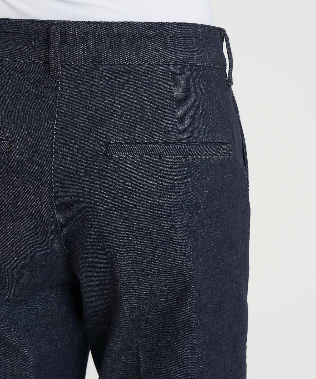 YANUK ピンタックストレート　インディゴパーマネント/INP XS YANUK ピンタックストレートインディゴパーマネント/INP XS