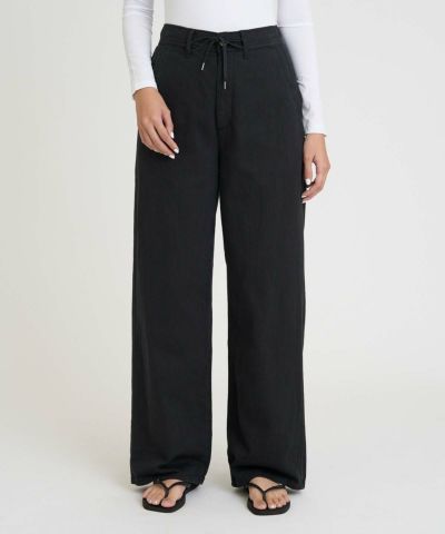 新品 Relax ストレート LILITH IND YANUKヤヌーク パンツ Relaxワイドストレート LILITH /IND(NAVY