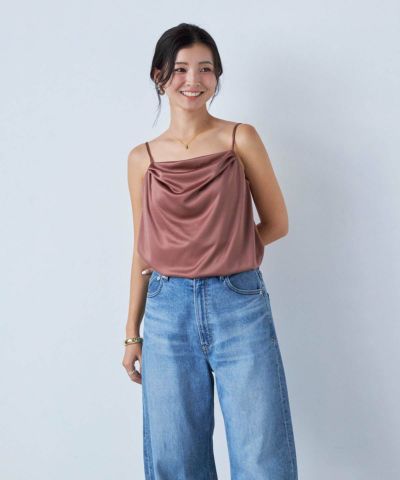 3月中旬販売予定】サテンキャミソール | カットソー | YANUK ONLINE STORE