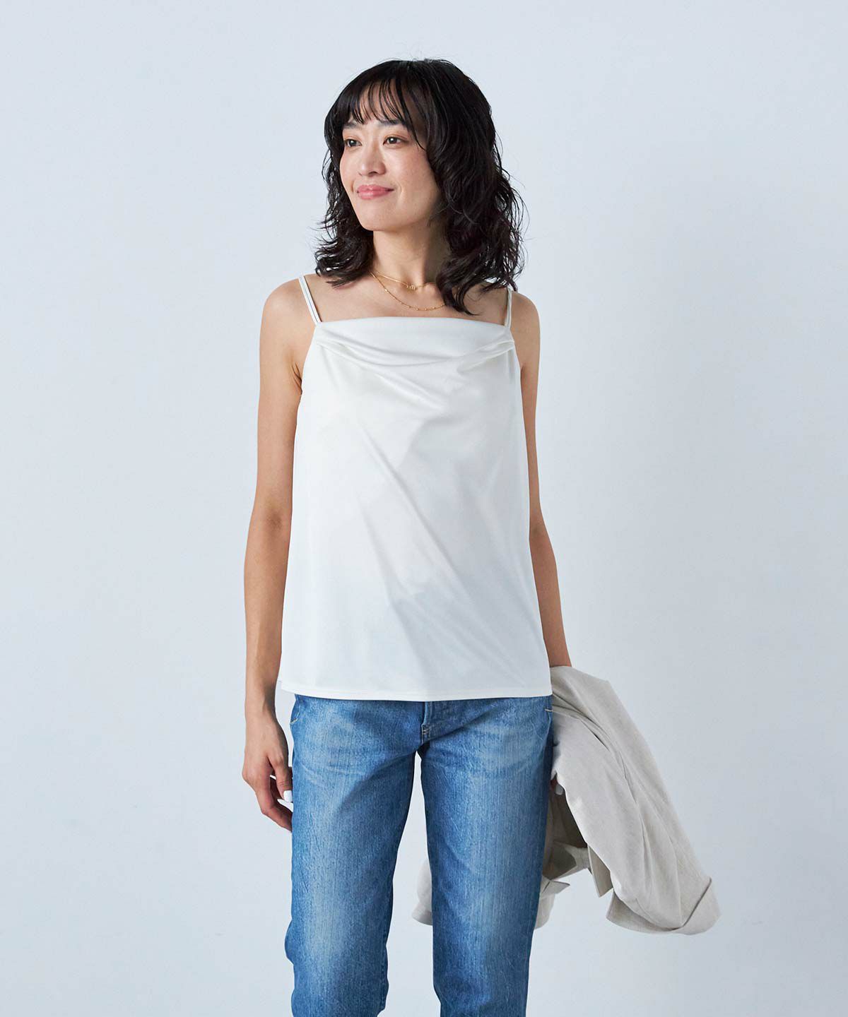 3月中旬販売予定】サテンキャミソール | カットソー | YANUK ONLINE STORE